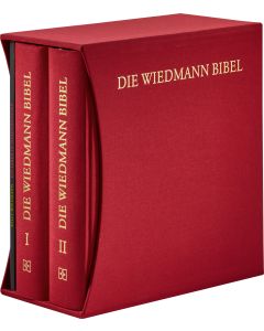 Willy Wiedmann und Manfred Rieker - Wiedmann Bibel Rot ART-Edition
