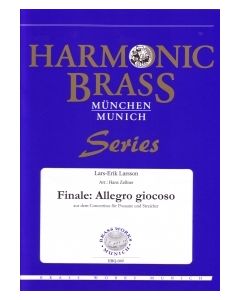 Concertino (Finale Allegro giocoso)/Pos.
Notenausgabe für Blechbläserquintett (2 Trp, Pos, Hn, Tb), Kategorie: mittel. L.-E. Larsson/Bearb.: Hans Zellner
