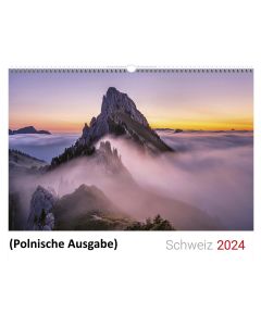 Schweizer Bildkalender 2024 - Polnisch