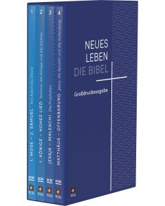 Neues Leben. Die Bibel. Großdruckausgabe in 4 Bänden
