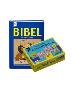 Paket 'Bibel-Memo-Spiel & Bibel für kleine Kinder'