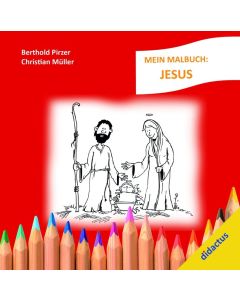 Mein Malbuch: Jesus