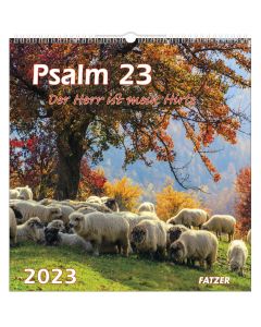 Psalm 23 - Wandkalender 2023