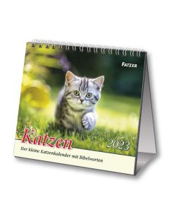 Katzen - Tischkalender 2023