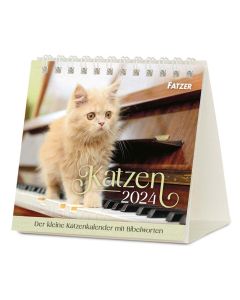Katzen - Tischkalender 2024