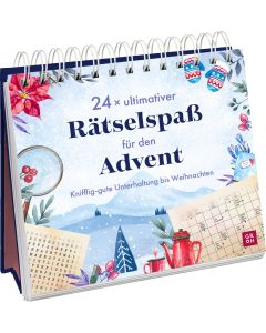 24 x ultimativer Rätselspaß für den Advent