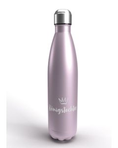 Isolierflasche "Königstochter" - Flieder-metallic