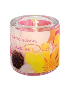 Glaswindlicht LichtMoment "Schön, dass es dich gibt"