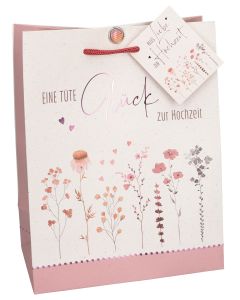 Wundertüte zur Hochzeit. Liebevoll gefüllte Überraschungstüte mit kleinen Geschenkartikeln zur Trauung