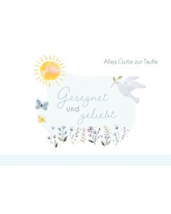 Gesegnet und geliebt – Alles Gute zur Taufe