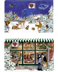 Adventskalender-Schokolade – 24 Süße Herzmomente im Advent
