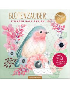 Stickern nach Zahlen Blüten-Zauber