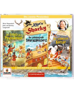 CD-Hörspiel: Käpt'n Sharky – Die zweite Piratenbox (3 CDs)