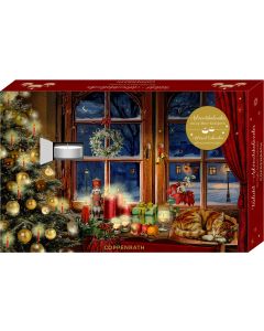 Teelicht-Adventskalender - Advent, Advent, ein Lichtlein brennt