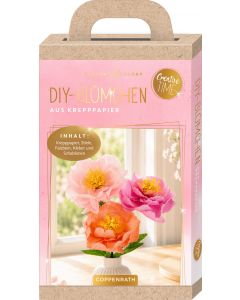 DIY-Blümchen aus Krepppapier