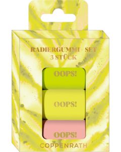 Radiergummi-Set - All about yellow