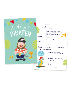 Kindergeburtstag Einladungen Pirat