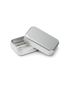 Saatvogel Seifendose aus Aluminium