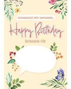 Happy Birthday