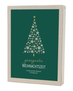 Kartenbox Weihnachten - gesegnete Weihnachtszeit