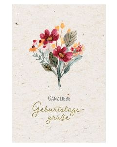 Ganz liebe Geburtstagsgrüße