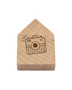 Magnetisches Holzhaus Kamera