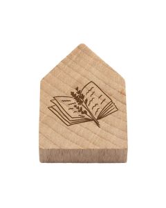 Magnetisches Holzhaus Buch