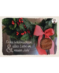 Frohe Weihnachten und alles Liebe im neuen Jahr