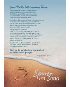 Spuren im Sand