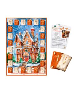 Der Lebkuchen-Zettel-Adventskalender »Weihnachten liegt in der Luft«