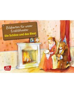 Die Schöne und das Biest. Kamishibai Bildkartenset.