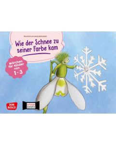 Wie der Schnee zu seiner Farbe kam. Kamishibai Bildkartenset.