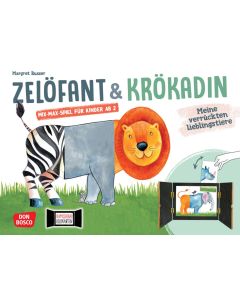 Zelöfant und Krökadin: Meine verrückten Lieblingstiere. Kamishibai Bildkartenset