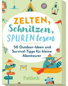 Zelten, Schnitzen, Spuren lesen