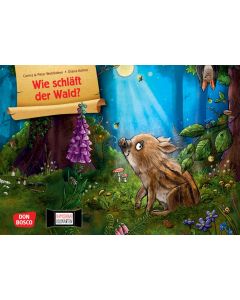 Wie schläft der Wald? Kamishibai Bildkartenset