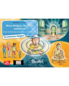 Meine Religion, ihre Feste und Rituale. Kinder der Weltreligionen erzählen von ihrem Glauben. Kamishibai Bildkartenset