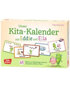 Unser Kita-Kalender mit Eddie und Ella