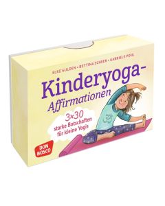 Kinderyoga-Affirmationen. 3 x 30 starke Botschaften für kleine Yogis