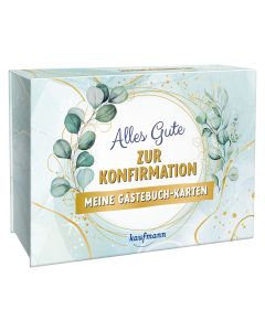 Alles Gute zur Konfirmation - Meine Gästebuch-Karten
