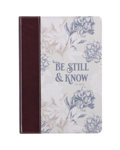Notizbuch 'Be still & know'