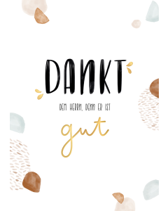 Dankt dem Herrn, denn er ist gut