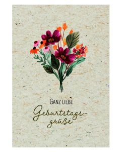 Ganz liebe Geburtstagsgrüße