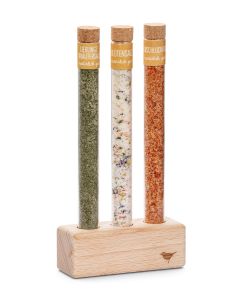 Gewürzständer für Gewürze im Reagenzglas
