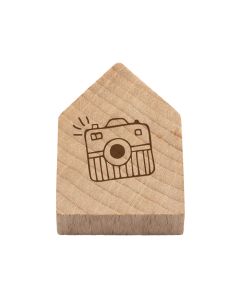 Magnetisches Holzhaus Kamera