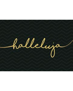 Postkarte 'Halleluja'