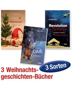Paket 'Weihnachtsgeschichten-Bücher' 3 Ex.