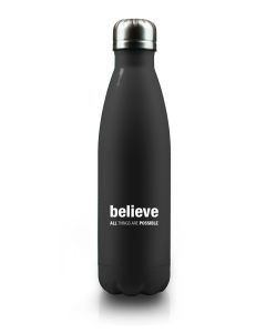 Isolierflasche 'Believe: All things are possible'