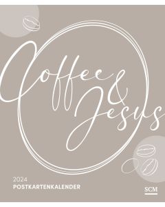 Coffee & Jesus 2024 - Postkartenkalender