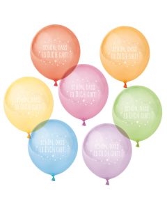 Luftballons 10 Ex. 'Schön, dass es dich gibt'