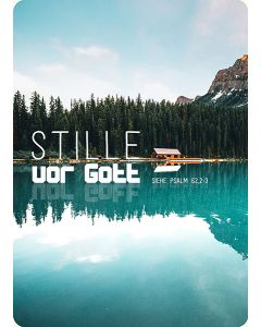 Postkarte 'Stille vor Gott'